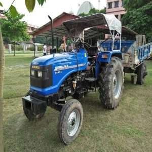 Hydraulic Tractor Trolley